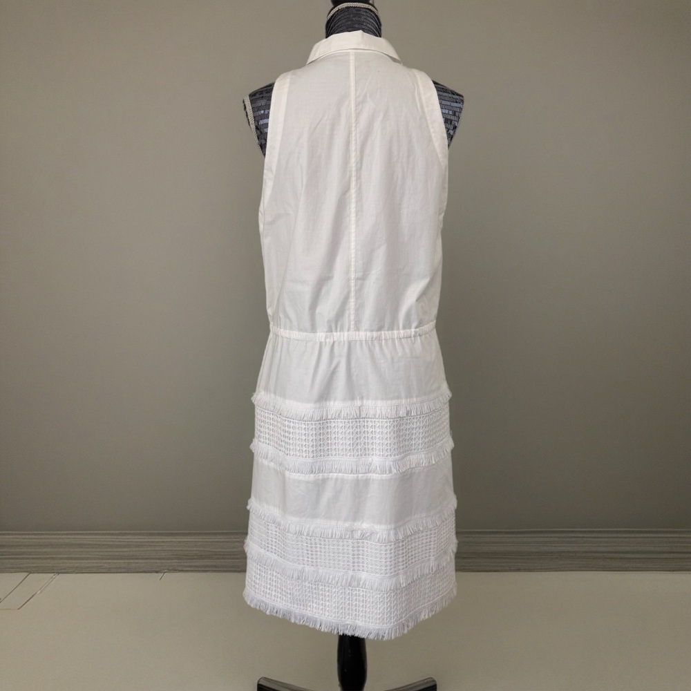 Banana Republic White Halter Mini Dress - Picture 3 of 13